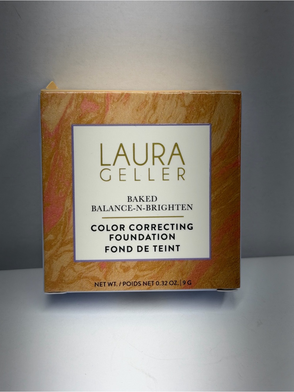 Laura Geller Baked Balance-N-Brighten Foundation Porcelain 0.32 oz 9g NIB